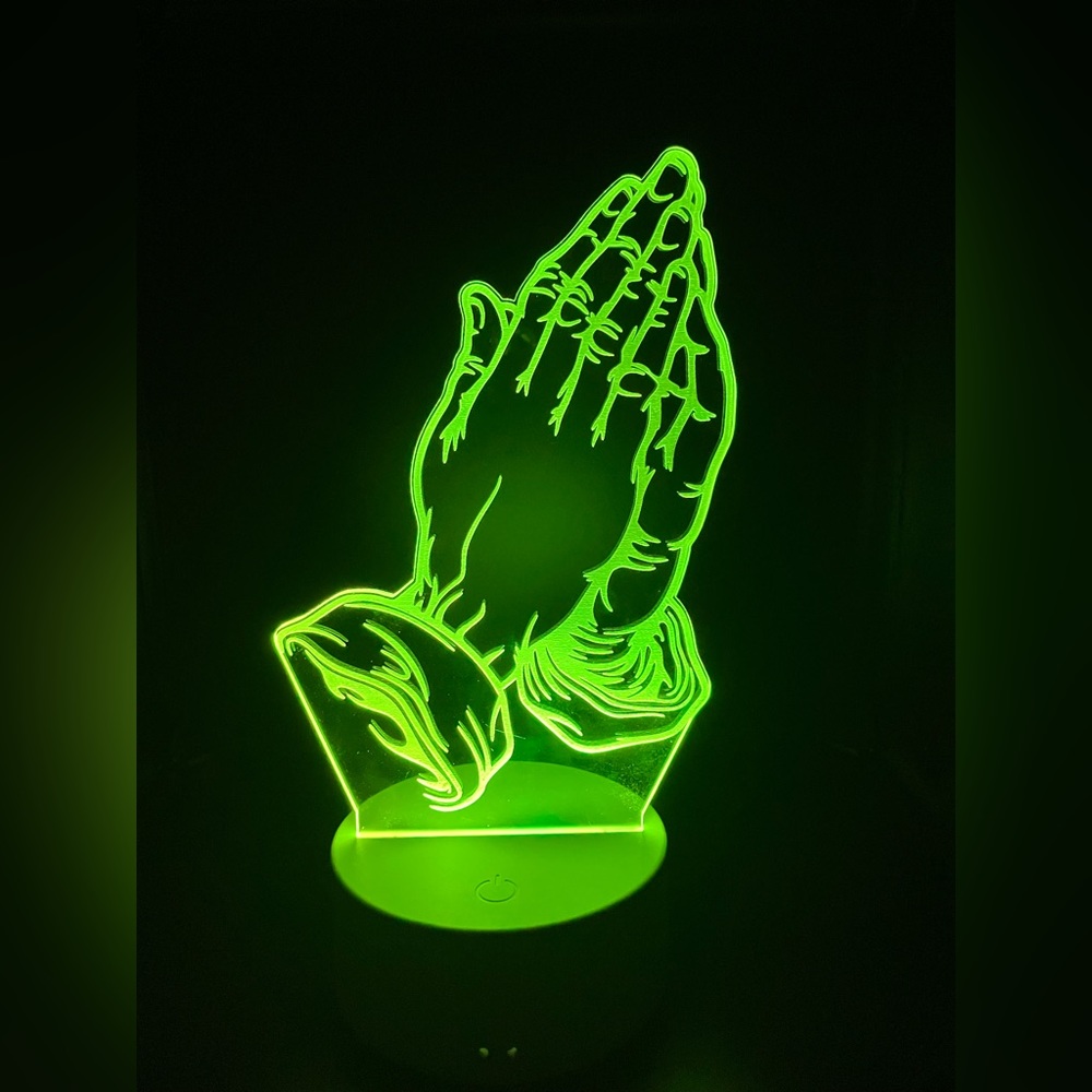 LED Sign praying hands - Picture 3 of 8